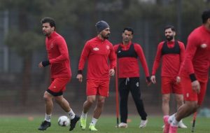 بازگشت عالیشاه به تمرینات پرسپولیس