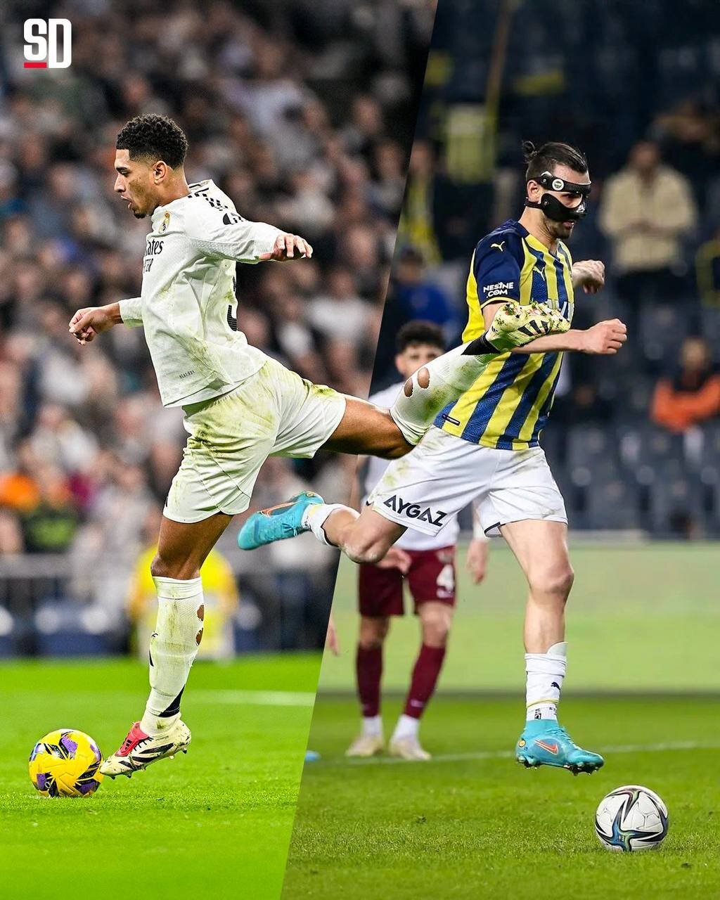 عکس | مقایسه ستاره جدید پرسپولیس با جود بلینگام!