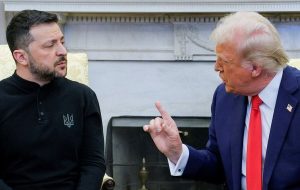 شادی روسیه از حمله ترامپ به زلنسکی