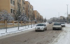 برف و باران در راه آذربایجان غربی