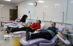 اهدای خون در شب ۱۹رمضان ماه در تبریز اهدای خون در شب ۱۹رمضان ماه در تبریز