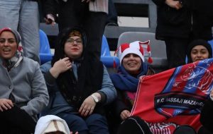 ورود زنان هوادار به ورزشگاه قائمشهر ممنوع شد ورود زنان هوادار به ورزشگاه قائمشهر ممنوع شد