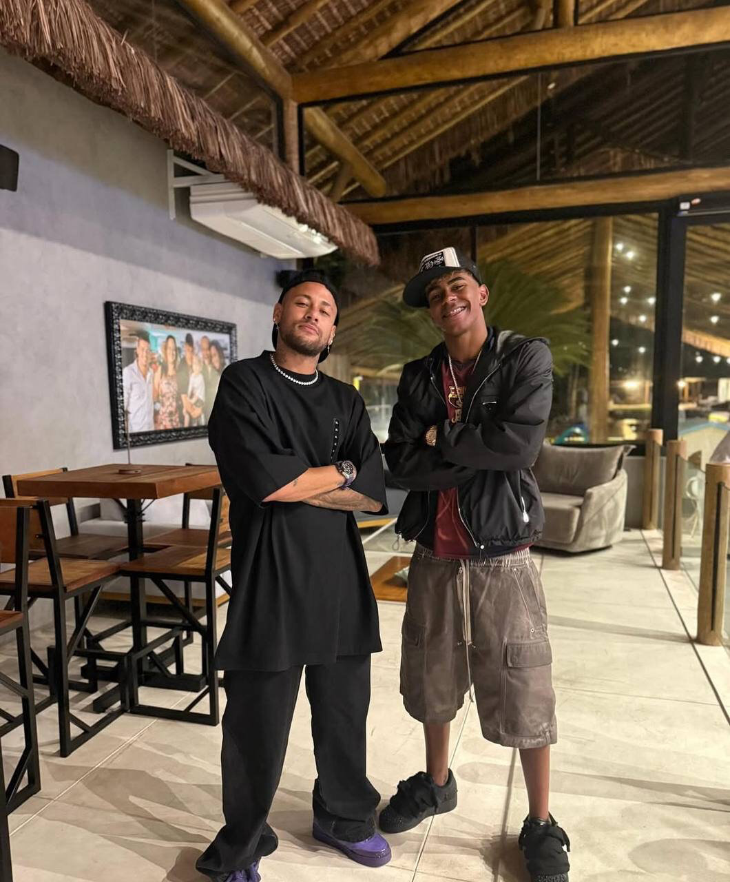 عکس | نیمار دوباره لباس بارسلونا را پوشید!