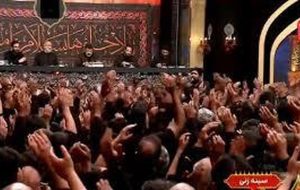 سینه‌زنی بی‌نظیر و هماهنگ یزدی‌ها در برنامه حسینیه معلی + فیلم