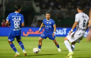 عکس | عضلات آماده یک استقلالی در آستانه شروع تمرینات