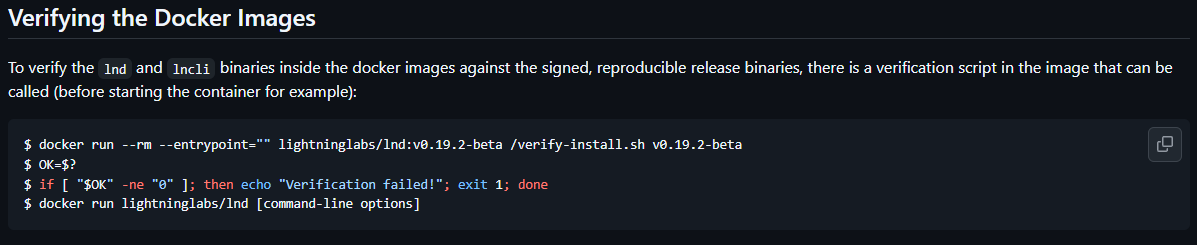 تأیید تصاویر Docker.