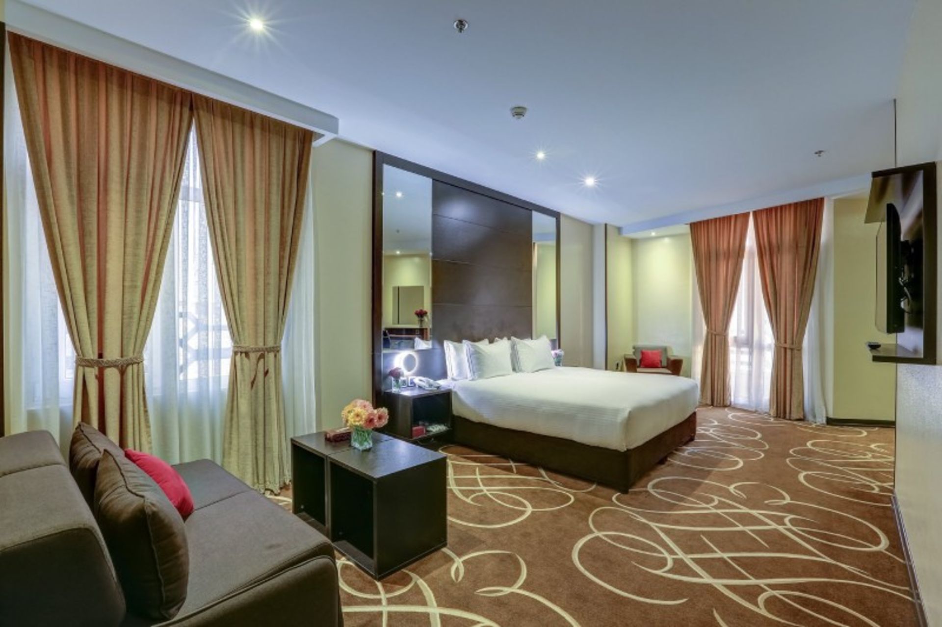 امکانات اتاق دو نفره هتل بزرگ تهران