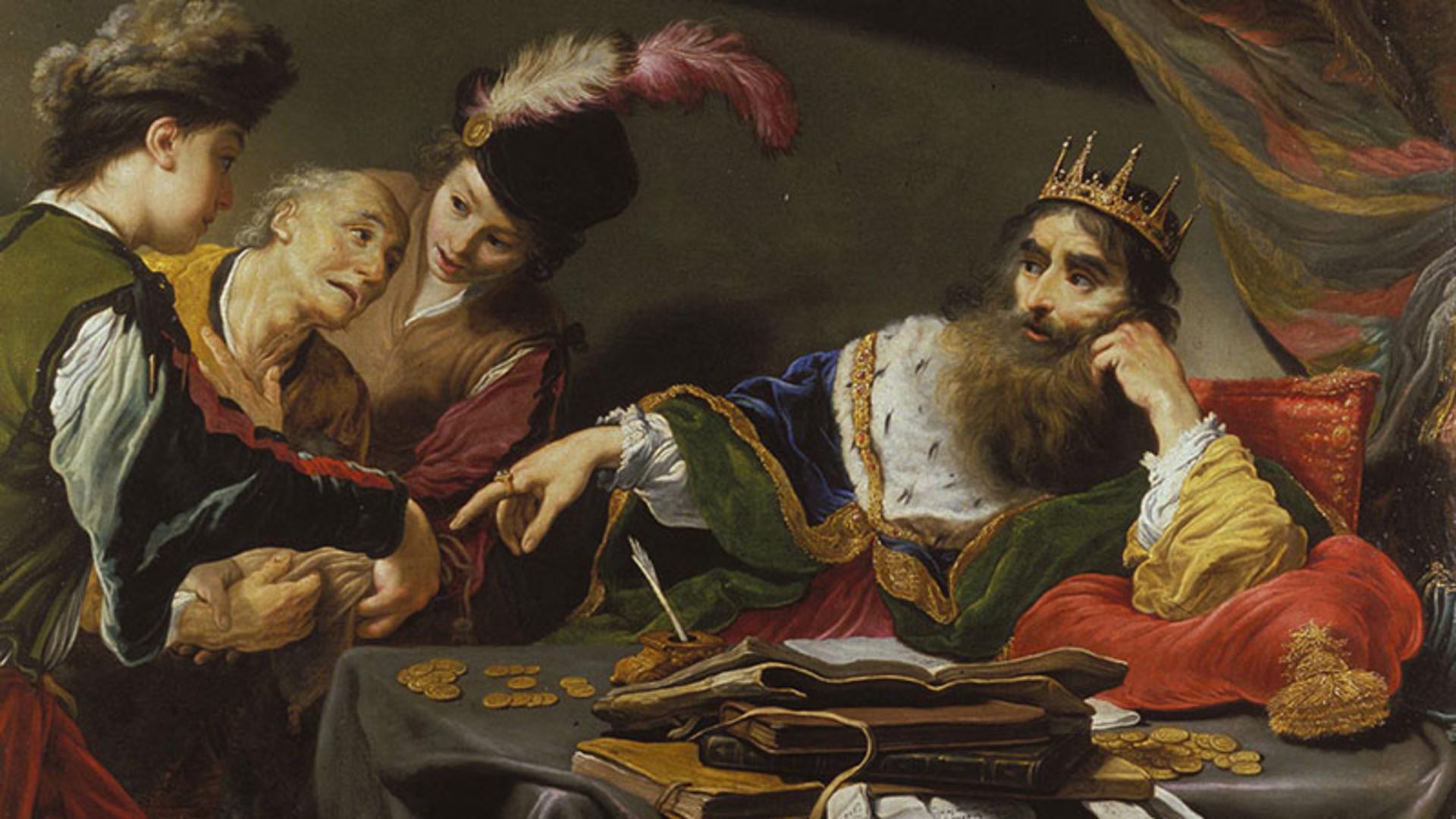 دربار کروزوس پادشاه لیدی