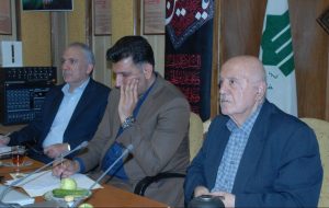 رئیس فدراسیون هندبال و سرپرست فدراسیون کاراته در جمع کارگروه ورزش حزب موتلفه