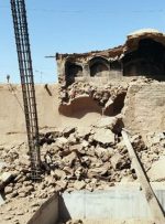 ساباط تاریخی زواره تخریب شد