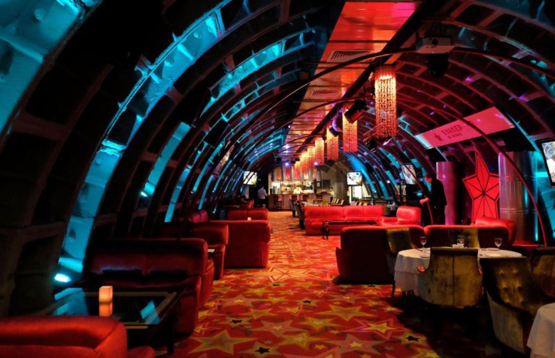 فضای داخلی پناهگاه ۴۲ روسیه