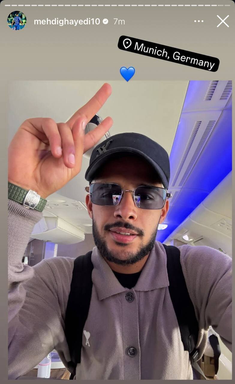 عکس | ستاره محبوب استقلالی‌ها در راه مونیخ