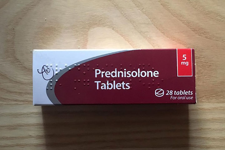 بسته قرص پردنیزولون ۵ میلی گرم