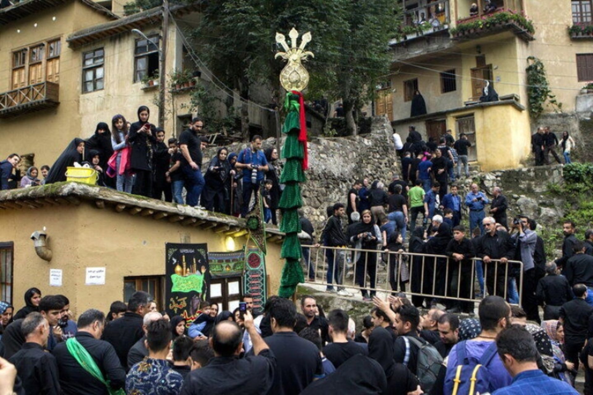 مراسم علم بندان در ماسوله