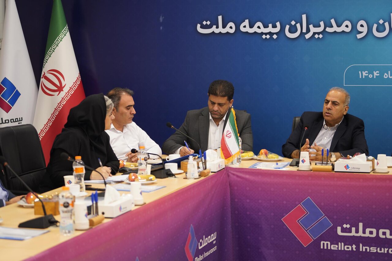 تمرکز بیمه ملت بر بهبود شاخص‌های عملکردی در دومین نشست شورای معاونان و مدیران