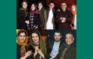 همکاری هنرمندان و فرزندان‌شان روی صحنه+عکس
