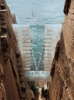 هتل مکعب یخی نئوم؛ شاهکار معلق بر فراز خلیج عقبه