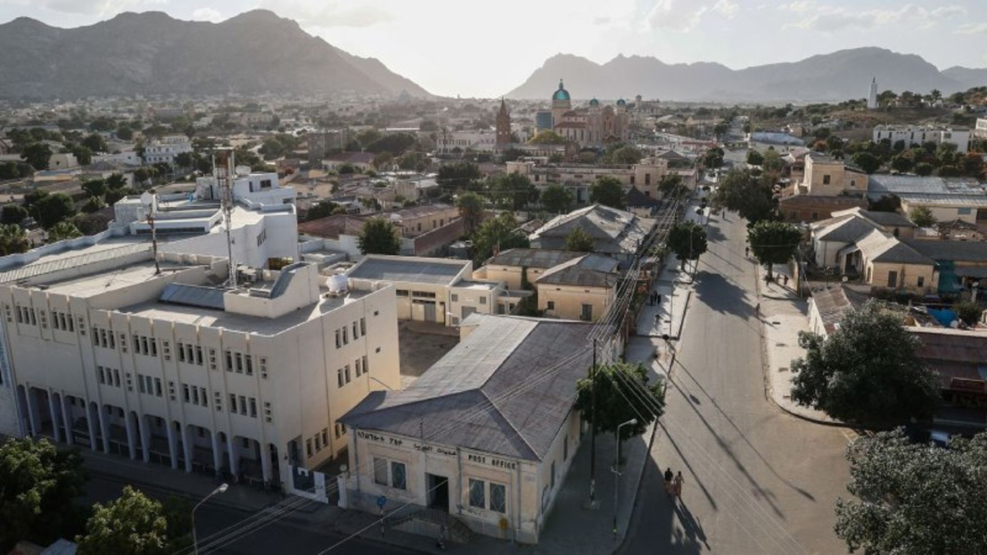 معماری ساختمان ها در خیابان های اریتره