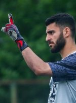 عکس | آتش‌سوزی خودروی دروازه‌بان داماش در تمرین؛ ماشینم صفر کیلومتر بود!