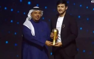 سردار آزمون نامزد جایزه مرد سال آسیا شد