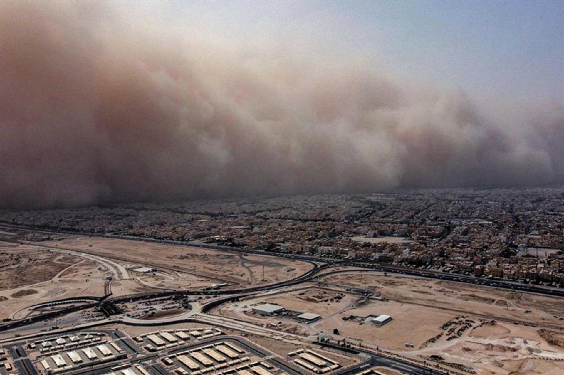 طوفان شن در خاورمیانه