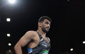 عکس | حسن یزدانی در مراسم خاکسپاری ببر مازندران