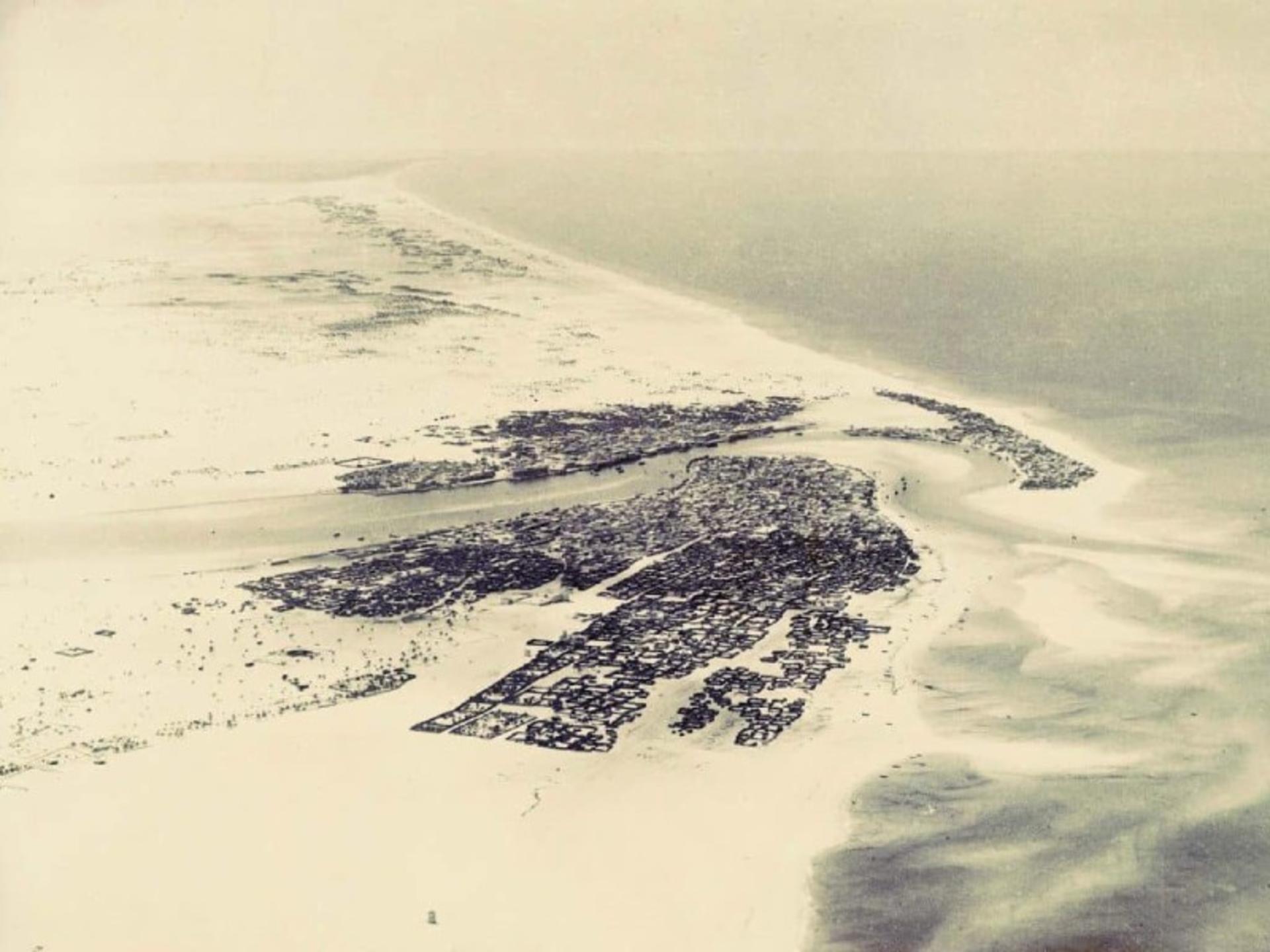 محله‌ های بر دبی، دیره و شندغه در دهه ۱۹۵۰