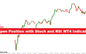 موقعیت باز با نشانگر STOCH و RSI MT4