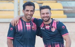 عکس| خداحافظی سروش رفیعی با وحید امیری