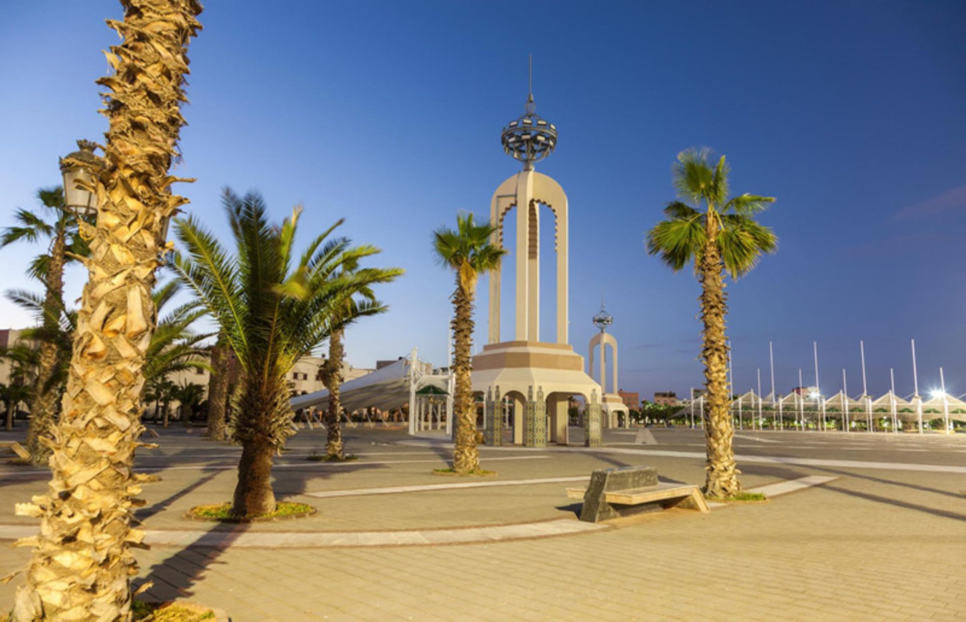 میدانی نمادین در جمهوری دموکراتیک عربی صحرا