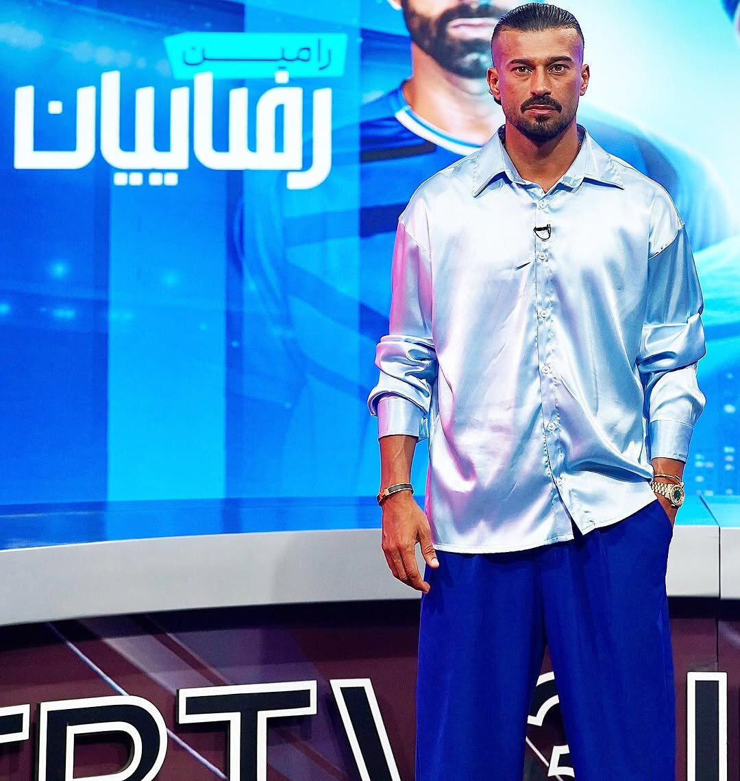 عکس | رامین رضاییان با ساعت ۶.۵ میلیاردی در فوتبال برتر