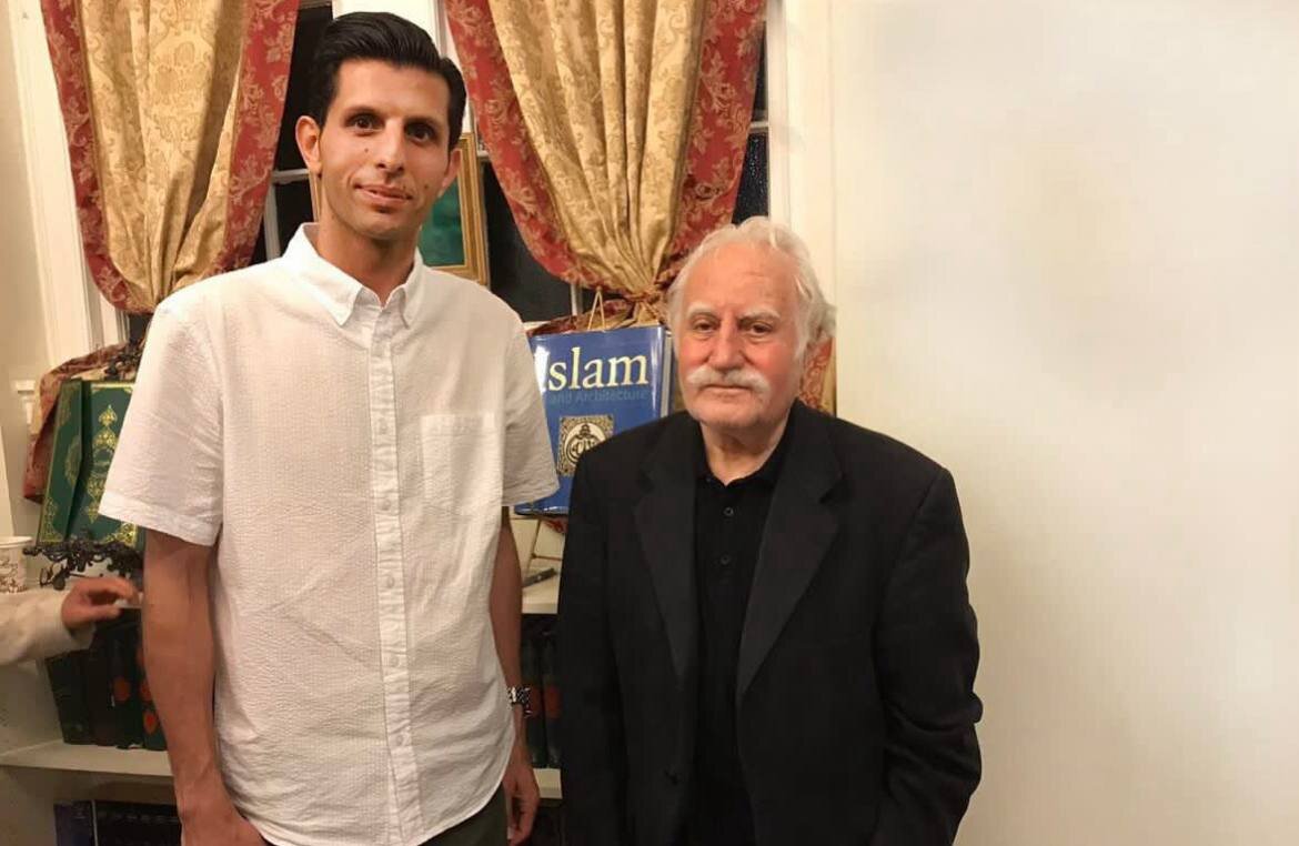 عکس | ملاقات کاپیتان استقلال با استاد فرشچیان