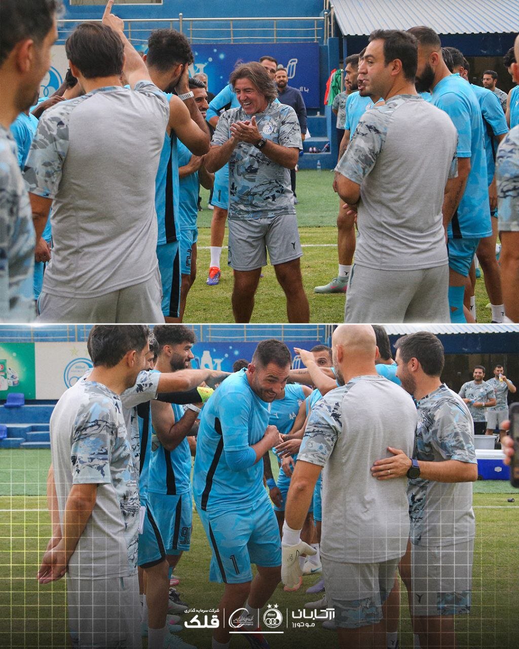 عکس| گلر رئال مادرید در تونل وحشت استقلالی‌ها