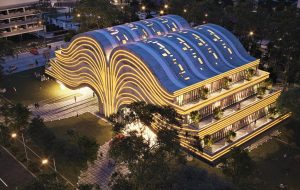 معماری خواندنی؛ وقتی ساختمان شبیه کتاب باز می‌شود!