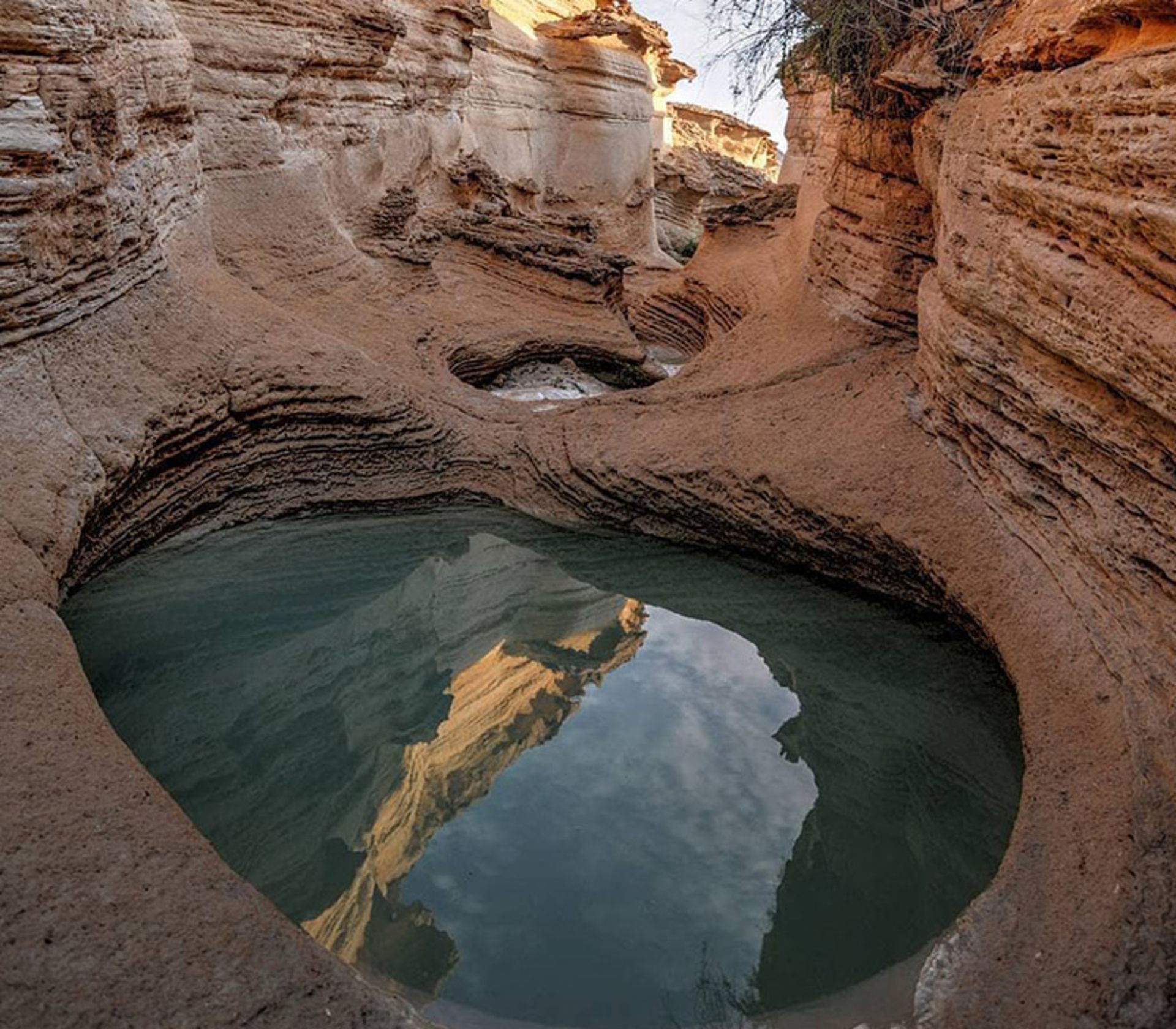 حوضچه های تنگه کریان قشم