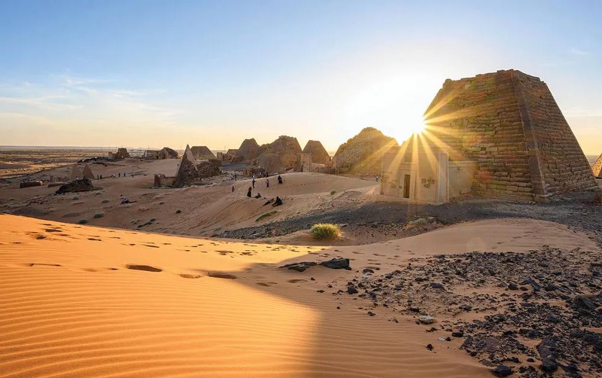 اهرام نوبیایی در بیابان های سودان