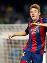 عکس | خاص‌ترین بوسه منیر الحدادی با لباس بارسلونا