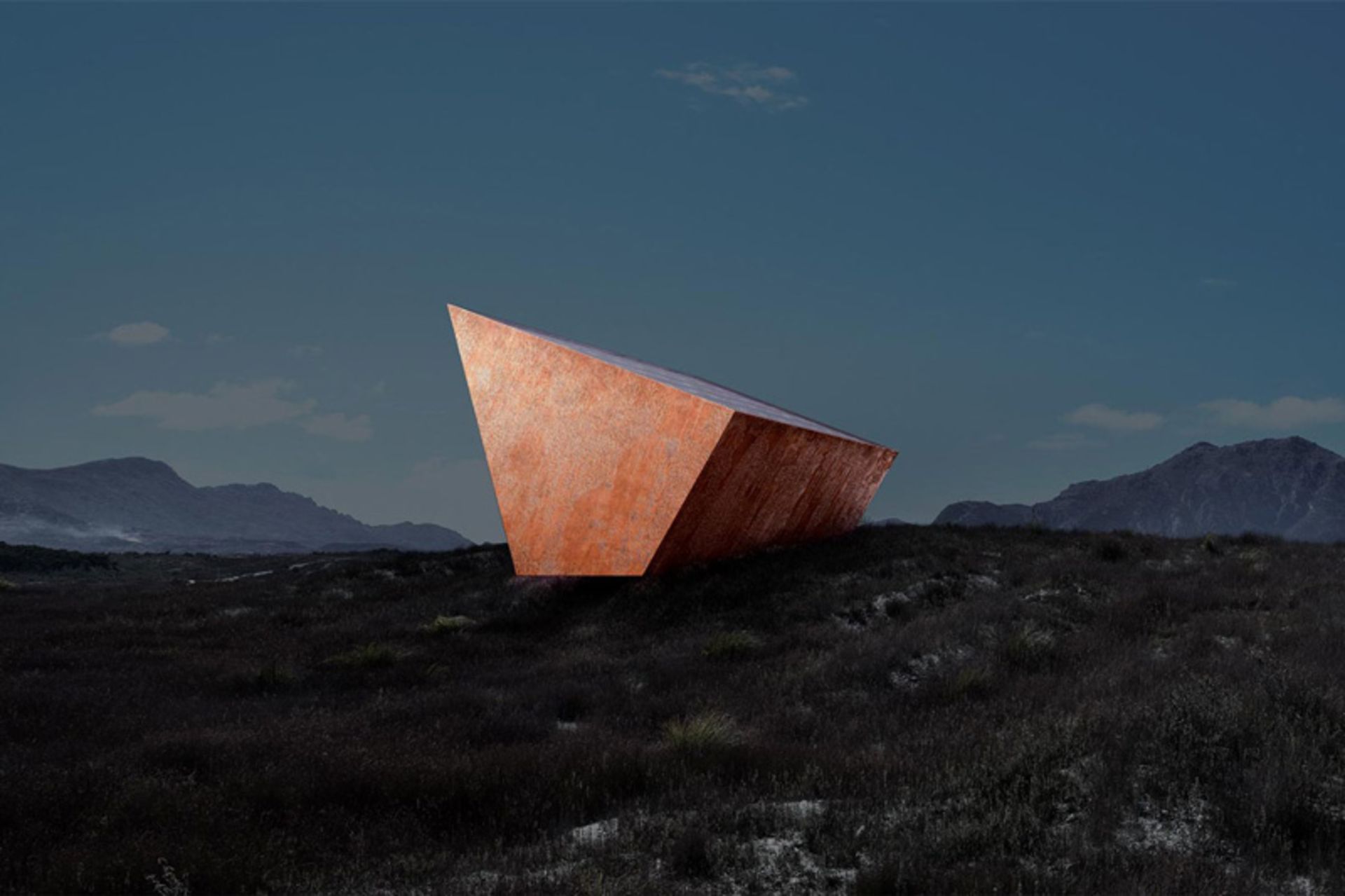 جعبه سیاه زمین در کوهستان‌های تاسمانی