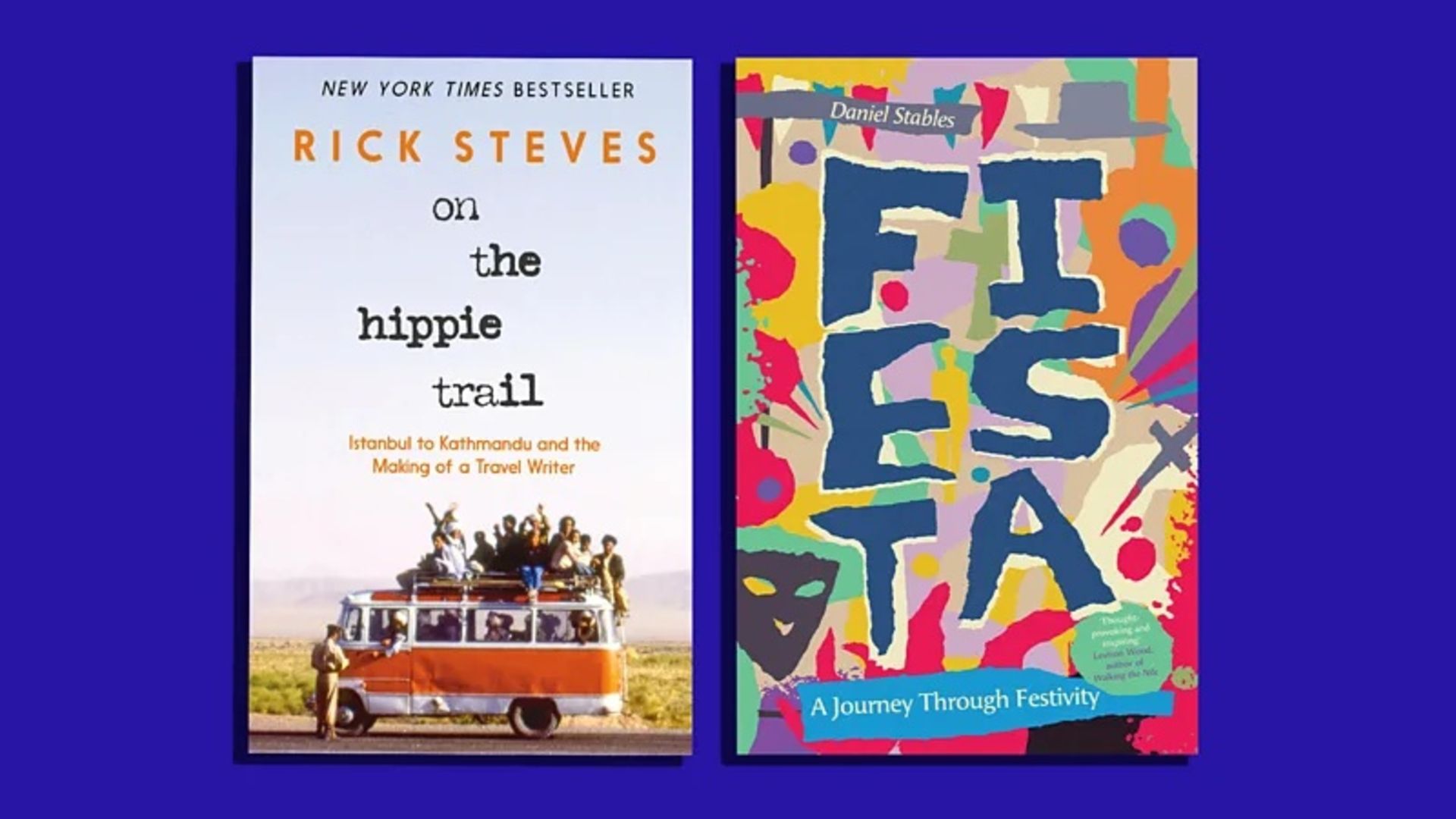 جلد کتاب در جاده هیپی‌ ها و فیستا