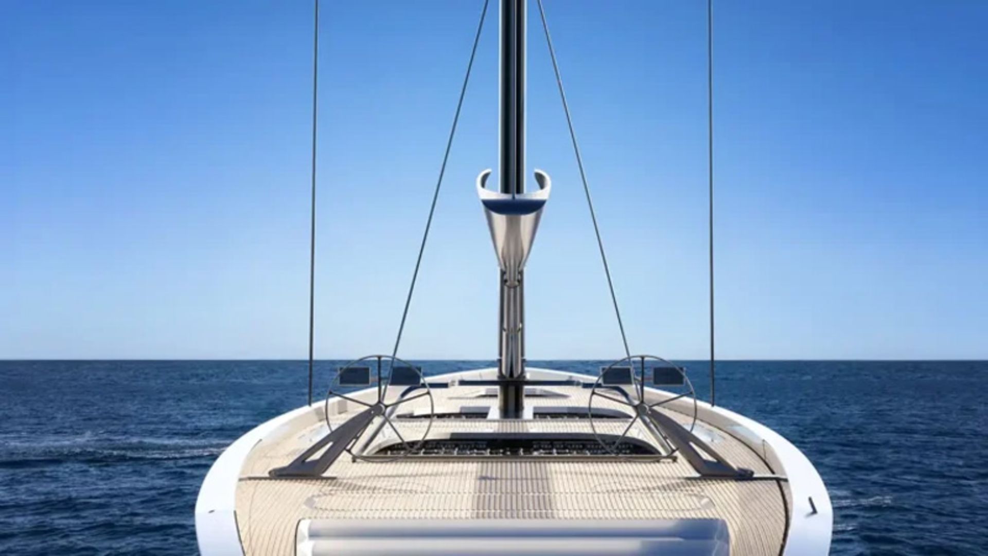 نمای پشتی قایق بادبانی تاوولارا