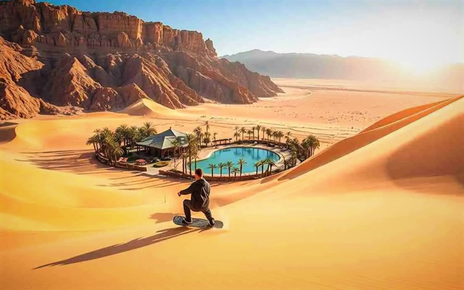 سندبوردینگ در هواکاچینا پرو