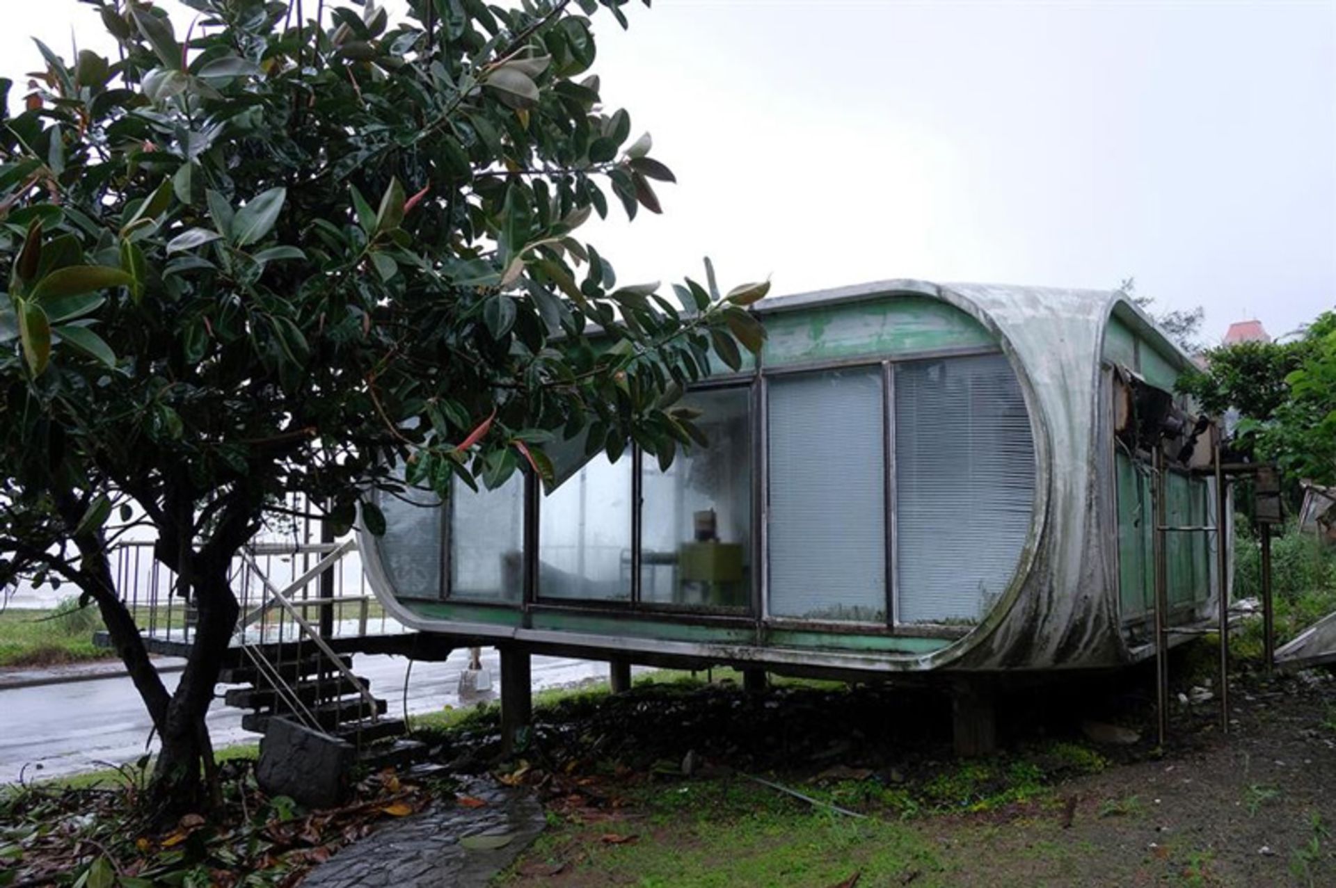 خانه ای در شهرک پادها در نیو تایپه در تایوان