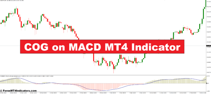 COG در نشانگر MACD MT4