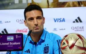 اسکالونی درباره آخرین بازی مسی: باید لذت ببریم