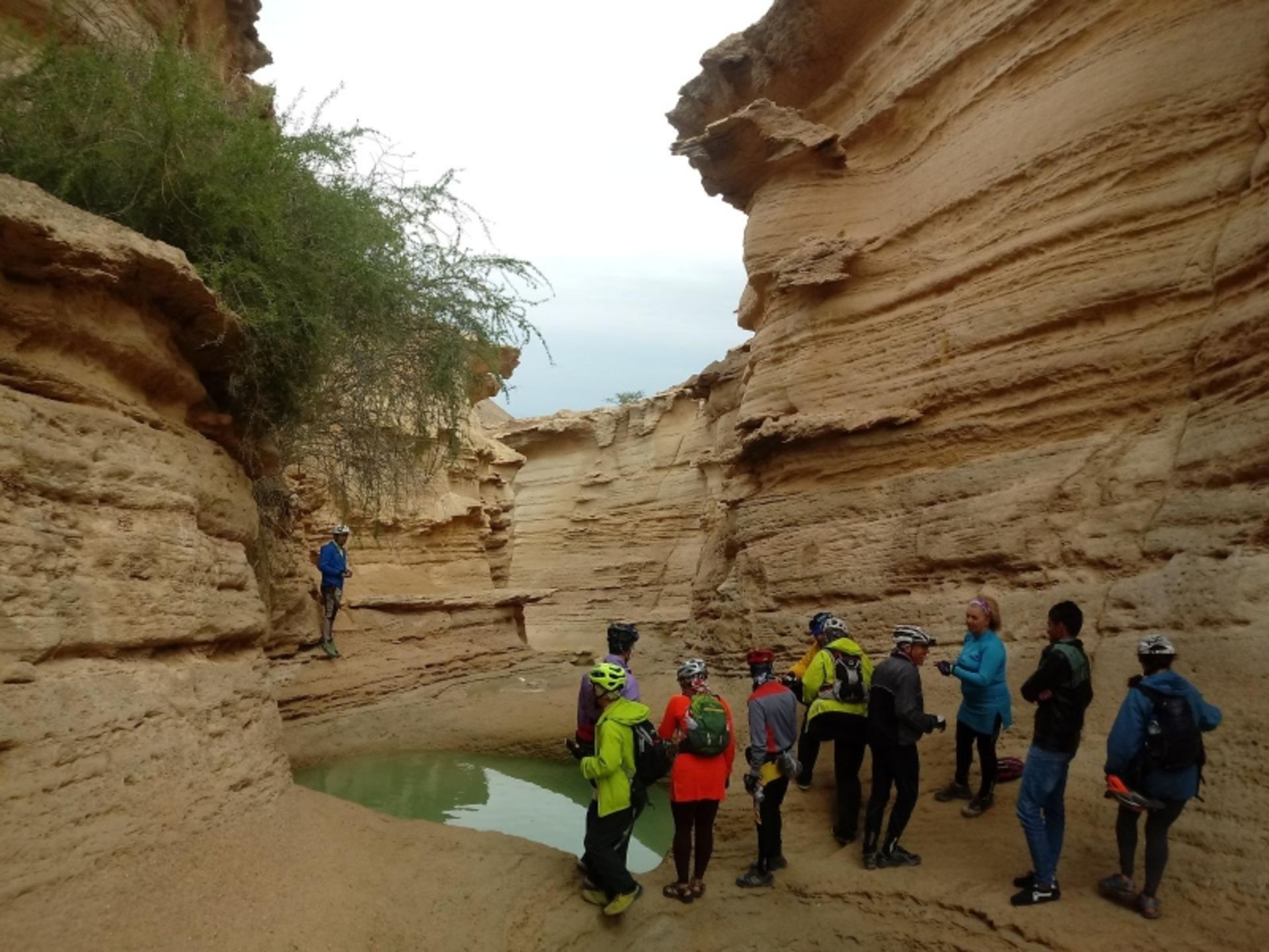 گردشگران در تنگه کریان