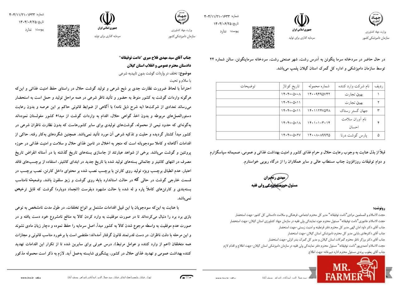 جزئیات جدید از گوشت‌های مرجوعی مغولستان/ پشت پرده واردات گوشت فاسد به ایران را بخوانید