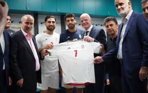 سفر اینفانتینو به ایران قبل از جام جهانی ۲۰۲۶