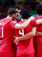 پیروزی تیم والیبال ایران در یک بازی دوستانه
