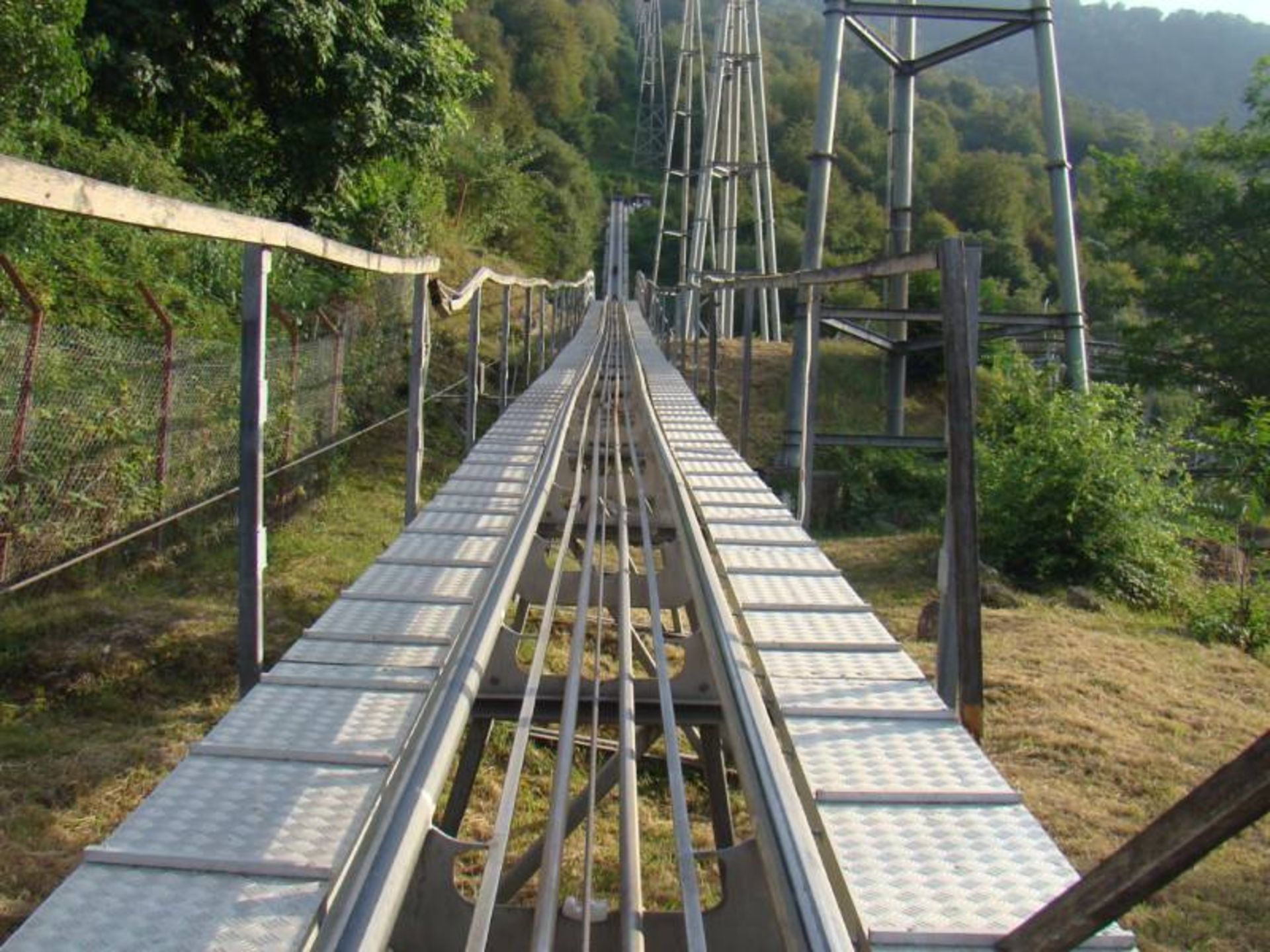 مسیر سورتمه نمک آبرود