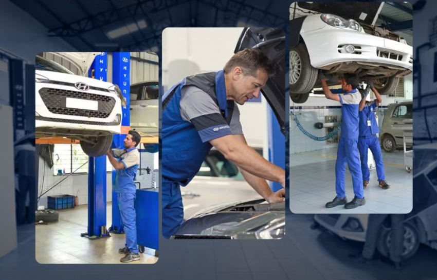 تعمیر جلوبندی هیوندای